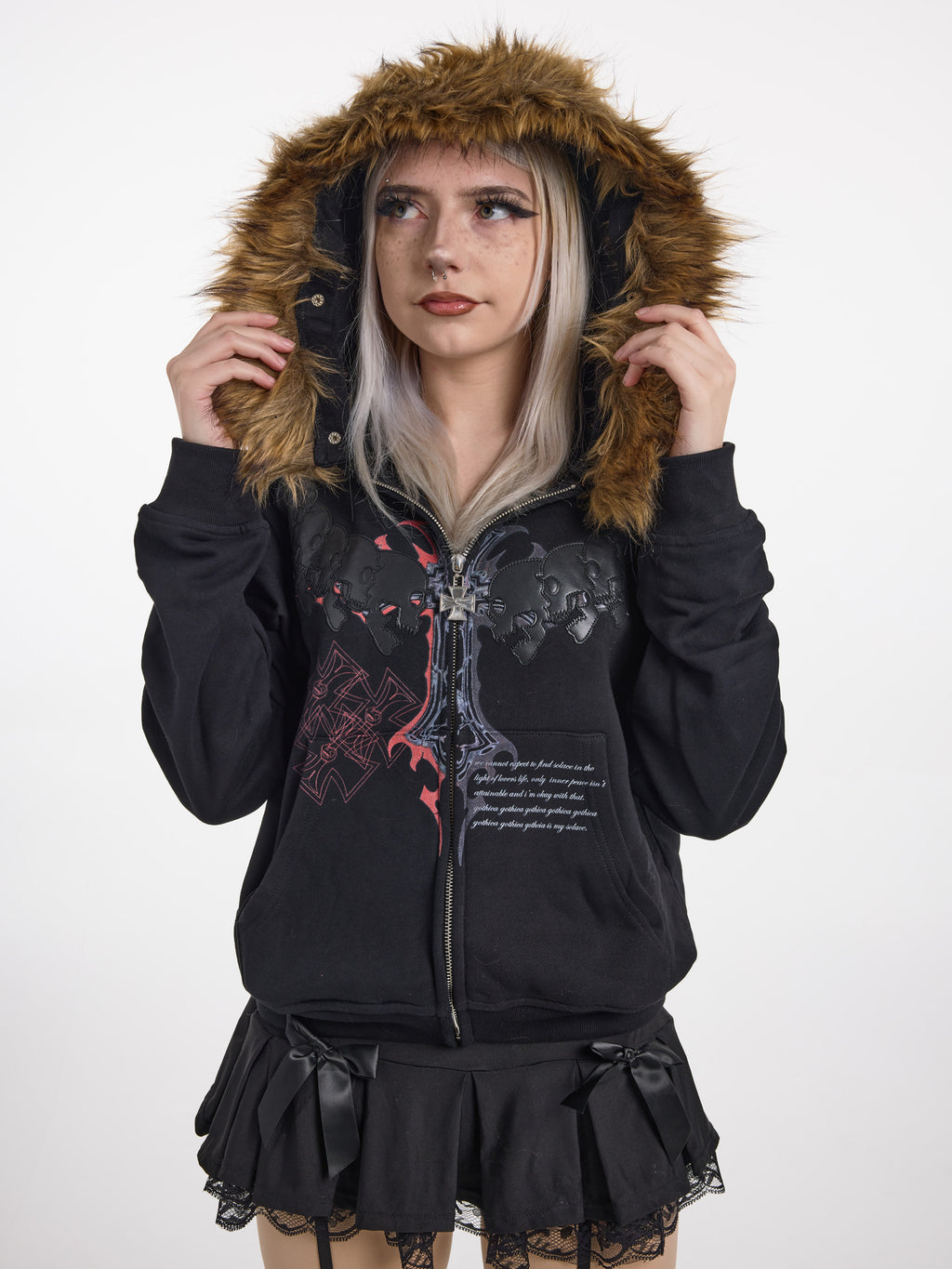 melancholic rage hoodie