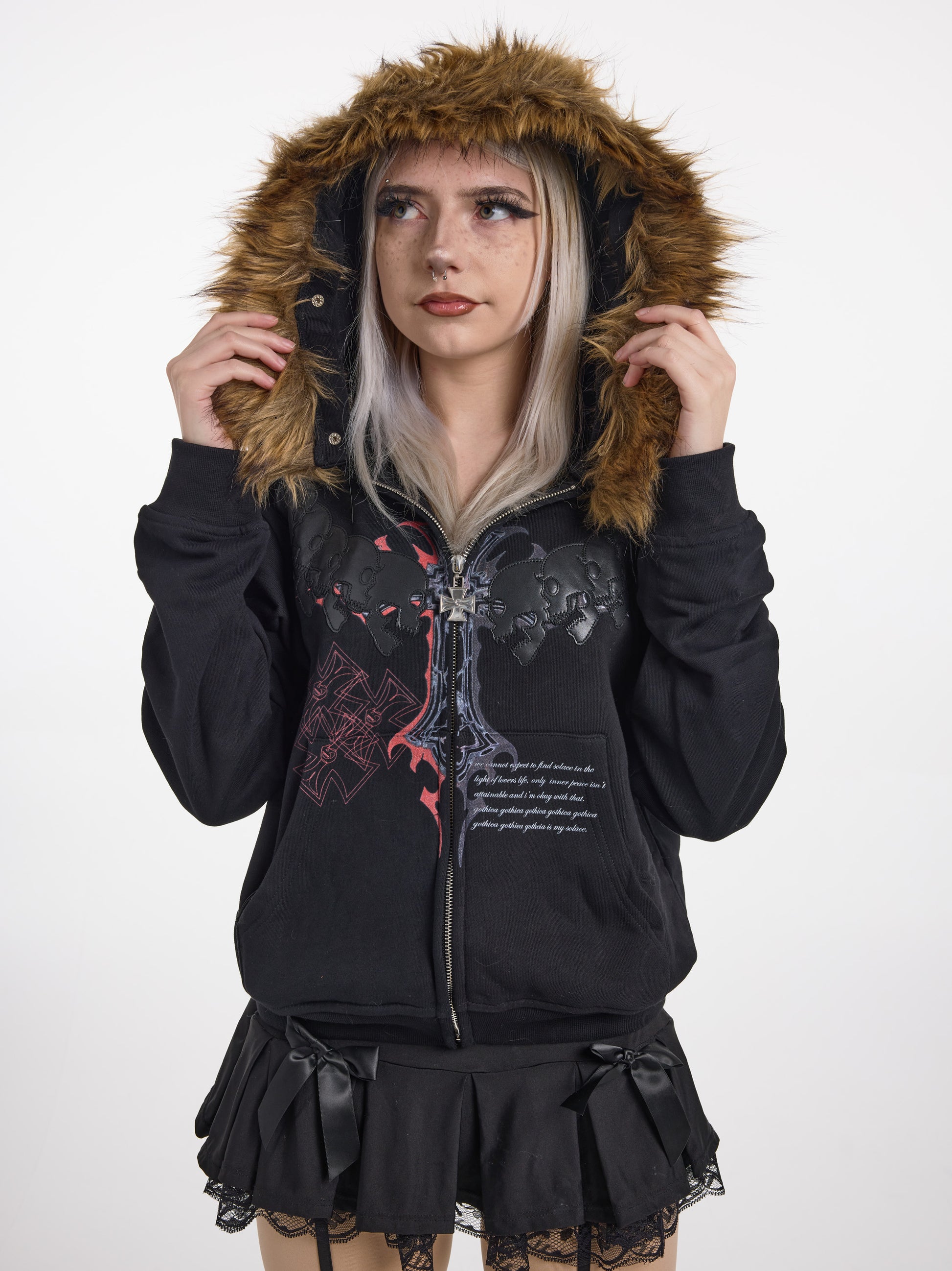 melancholic rage hoodie
